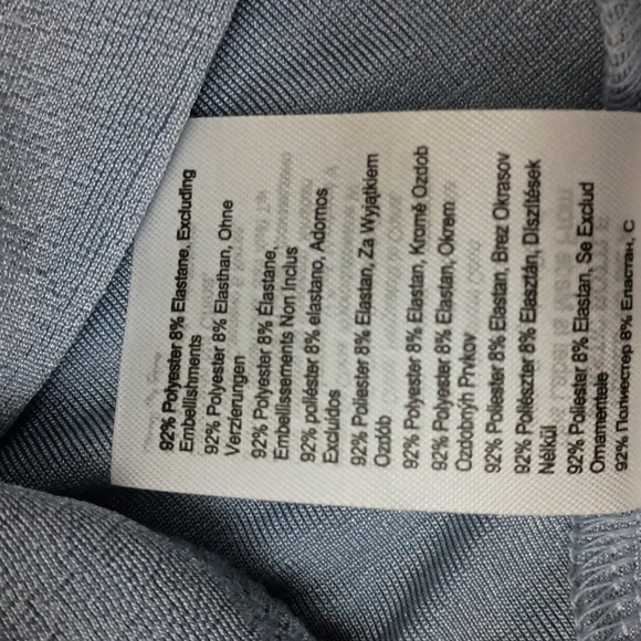 Cotton On Soft Blue Ruched Button-Up Mini Dress - Picture 6 of 6